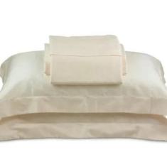 Imagem de Jogo De Cama Casal Platine 4 Peças Perola - Buettner