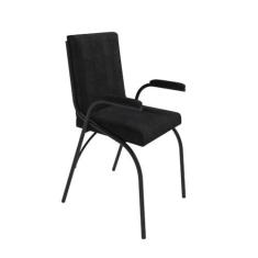 Imagem de Cadeira para Escritório Estofada Linha Office Preto