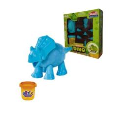Imagem de Dino Tricerátops Club Massa Brinquedo Usual - Brinquedo De Massinhas D