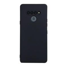 Imagem de Capa Aveludada Preta + Película De Hydrogel Hd Compatível Para Lg K71