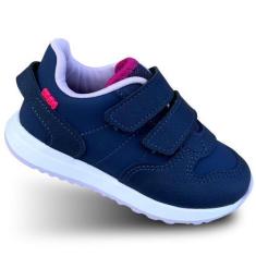 Imagem de Tênis Infantil Feminino Anatômico Klin Walk Baby Menina Lançamento 453