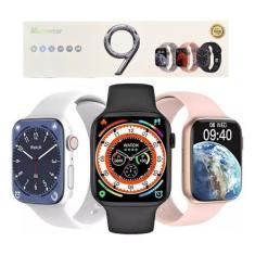 Imagem de Relogio Smartwatch Inteligente W29 Pro Max Preto Watch Series 9 Gps Nf