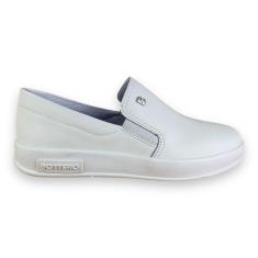 Imagem de Tenis Feminino Bottero Couro Legitimo Slip On Confortavel-Feminino