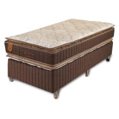 Imagem de Colchão Solteiro 78X188X65 Bali Prorelax Molas Ensacadas Pillow Top Duplo - Marrom