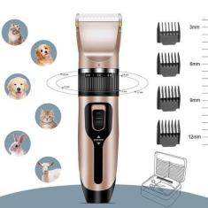 Imagem de Tosador Dourado 110v/220v Maquina de Tosa para Cachorros e Gatos - COR