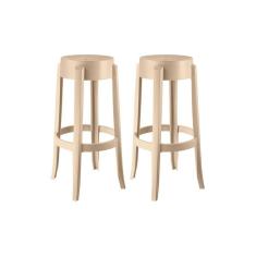 Imagem de Kit 2 Banqueta De Cozinha Shine Uz8007 2 Un Capuccino - Kappesberg