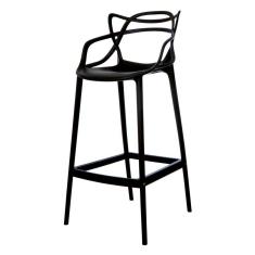 Imagem de Banqueta Allegra Preta Polipropileno