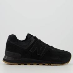 Imagem de Tênis New Balance 574V2 Preto e Marrom-Unissex