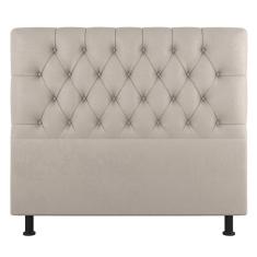 Imagem de Cabeceira Cama Box Solteiro Nice 100cm Linho Bege - Abmaza