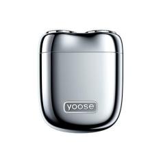 Imagem de Barbeador elétrico yoose Mini Shaver On-The-Go para homens prateado