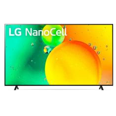 Imagem de Smart TV Nano Cristal 86" LG ThinQ AI 4K HDR 86NANO75SQA