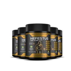 Imagem de 5X Hefestus Pre-Workout Sabor Limonada Suica Hf Suplementos - Hf Suple