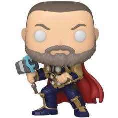 Imagem de Boneco Funko Pop Marvel Thor 628 Avengers Game Verse Deus