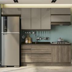 Imagem de Cozinha Completa Planejada 2,80mt 08 peças Linha Maxxi CJ14-106 Kappes