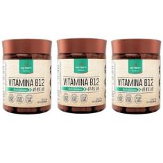 Imagem de Kit 3 Vitamina B12 Metilcobalamina Nutrify 60 Cápsulas