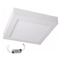 Imagem de Kit 5 Painel Plafon Led Sobrepor Quadrado 6W Branco Frio