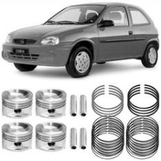 Imagem de Kit Pistão Anel 0.50 Chevrolet Corsa 1.0 96 a 2002 Gasolina Metal Leve