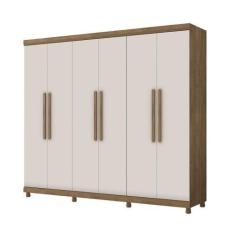 Imagem de Guarda Roupa Casal 6 Portas 5 Gavetas 100% MDF - Portugal - Lanza, NOC