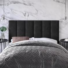 Imagem de Cabeceira Modulada Cama Estofada Dubai Casal Box 1,40 M Painel Quarto