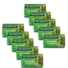 Imagem de Kit 10 Sabonetes em Barra Palmolive Naturals Hidratação Saudável 85g