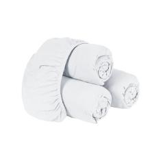 Imagem de Lençol Avulso 100% Algodão Percal 150 Fios Com Elástico Casal Queen Mo