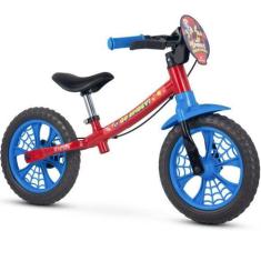 Imagem de Bicicleta Balance Bike Equilíbrio Sem Pedal Homem Aranha - Nathor