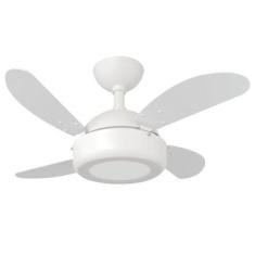 Imagem de Ventilador de Teto Infinity Lux LED 6000K Mini Branco 4 Pás MDF Bco 22