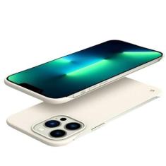 Imagem de Capa de telefone rígida ultrafina sem moldura para PC à prova de choque para iPhone 14 13 12 Mini 11 Pro Max X XR XS SE 2022 7 8 Plus Capa traseira fina, branca, para iPhone 14