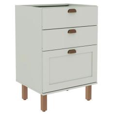 Imagem de Armário de Cozinha 3 Gavetas Verde Mint 1504 - Genialflex