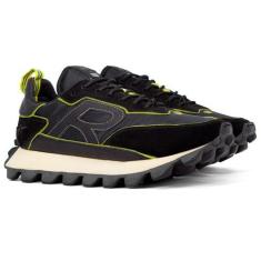 Imagem de Tênis Masculino Reserva Go Yankee Senna Sneaker Couro Exclusivo Edição