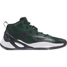 Imagem de adidas Exhibit A Mid Shoe - Unisex Basketball Team Dark Green/Core Black/White