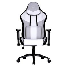 Imagem de Cadeira Gamer Cooler Master Caliber R3C Cinza e Branca C/ Base de ACO - CMI-GCR3C-GW