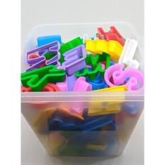 Imagem de Kit 25 Cortador Letra Forminha De Massinha Modelar - Vendeu Bem