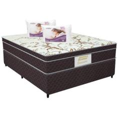 Imagem de Cama Box Casal (Box + Colchão) Gazin de Mola - Ensacada 53cm de Altura
