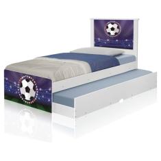 Imagem de Bicama Juvenil Adesivada Futebolstádio com Colchões