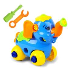 Imagem de Elefante de Brinquedo Educativo Didático de Montar Desmontar Infantil