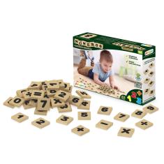 Generic 1 Conjunto De Brinquedos Matemáticos Brinquedos Educativos  Brinquedos De Madeira Brinquedos Montessori Para Manipuladores Matemáticos  De 3 Anos Jogos De Matemática Números : : Brinquedos e Jogos