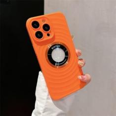 Imagem de Capa de telefone luxuosa com ondulação de água para iPhone 15 14 13 Pro Max carregamento sem fio à prova de choque, 2, para iPhone 13