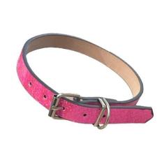 Imagem de Coleira de identificação pra cachorro 42cm x 15mm - IDEA, ROSA