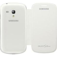 Imagem de Capa Protetora Original Samsung Flip Cover Galaxy SIII Mini