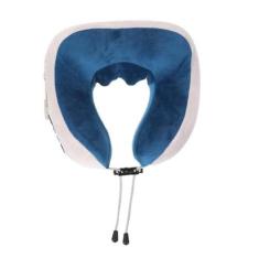 Imagem de Massageador De Pescoço Lombar Recarregável Alivia Dores Promove Circulação Sanguínea Relaxamento Físico Mental Massagem Cervical (Azul)
