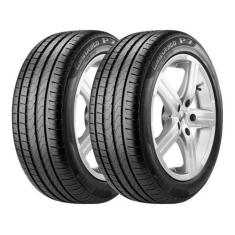 Imagem de Kit Pneu Aro 15 Pirelli 205/60R15 91H - Cinturato P7 2 Unidades
