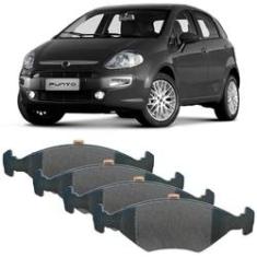 Imagem de Kit Pastilha Freio Fiat Punto 2012 A 2017 Dianteiro Cobreq