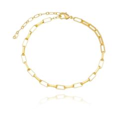 Imagem de Pulseira Elos Banhada em Ouro 18K
