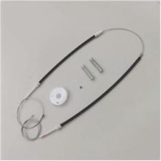 Imagem de Kit Reparo Máquina Vidro Elétrico Golf Antigo Traseira