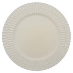 Imagem de Sousplat Redondo Layers Off White 33 cm Mimo Style