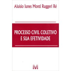 Imagem de Processo Civil Coletivo e Sua Efetividade - Ré, Aluísio Lunes Monti Ruggeri - 9788539200986