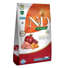 Imagem de Ração Farmina N&D Pumpkin Frango, Abóbora e Romã para Gatos Adultos Castrados - 400 g