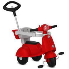 Imagem de Triciclo Banderetta Passeio &Amp Pedal Vermelho Bandeirante