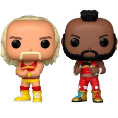 Imagem de Boneco Funko Pop wwe Hulk Hogan & Mr. T 2-Pack Hulkamania